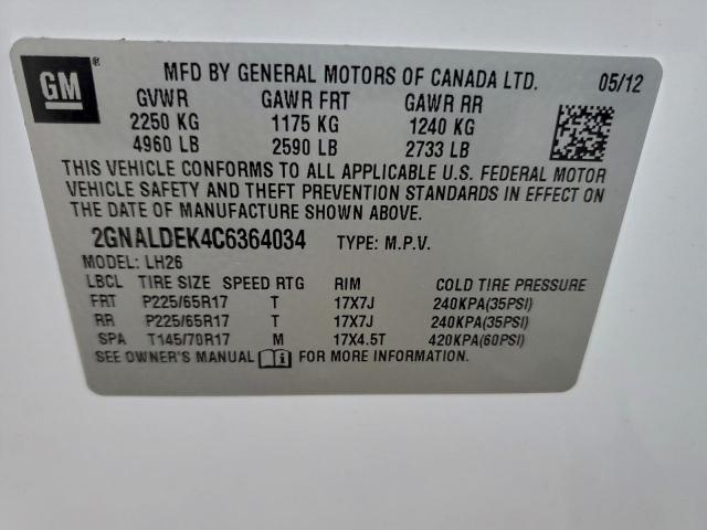 Chevrolet Equinox Lt Image 8