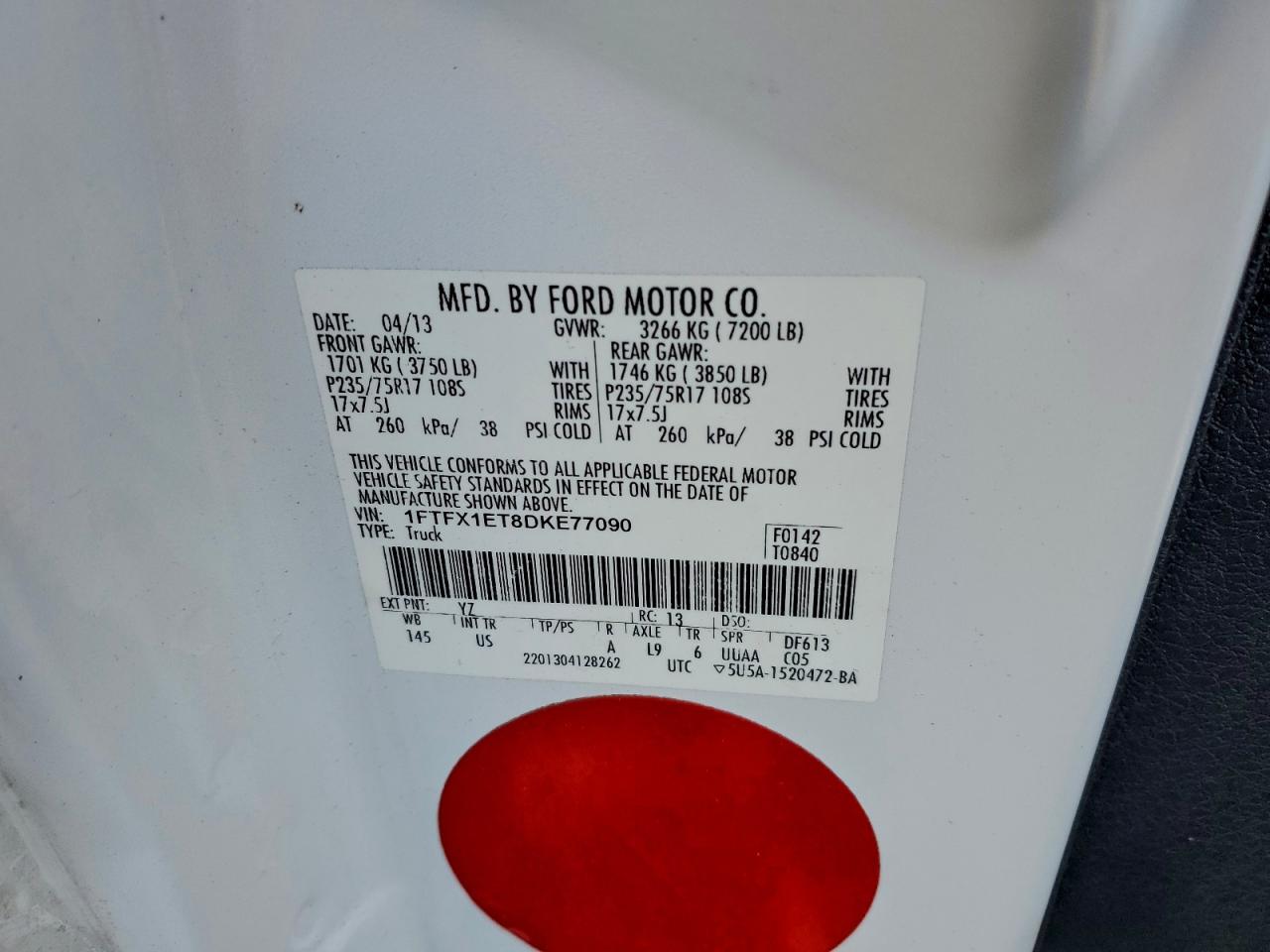 Ford F-150 Super Cab Image 7