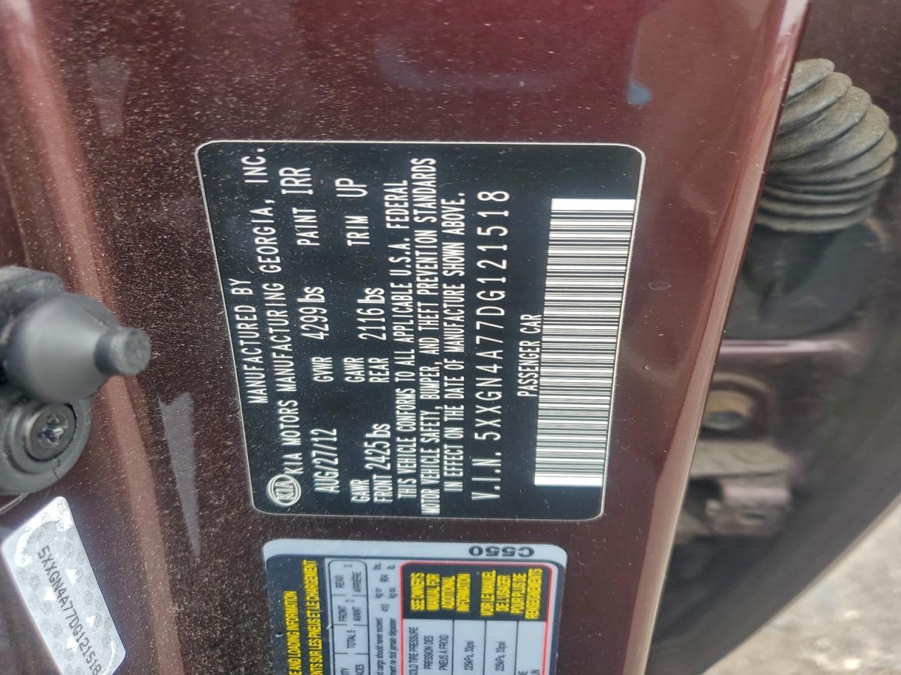 Kia Optima Ex Image 11