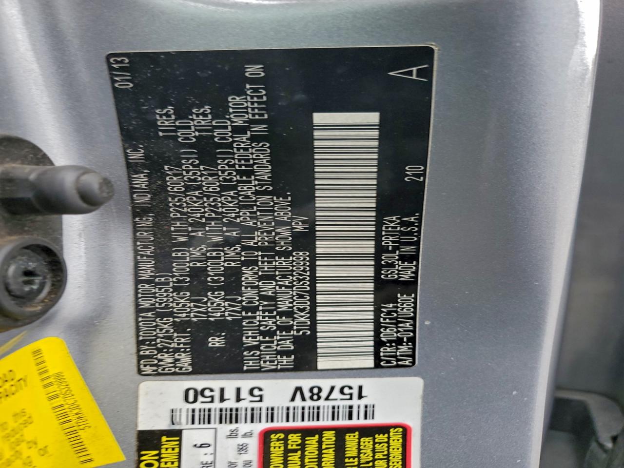 Toyota Sienna Le Image 4