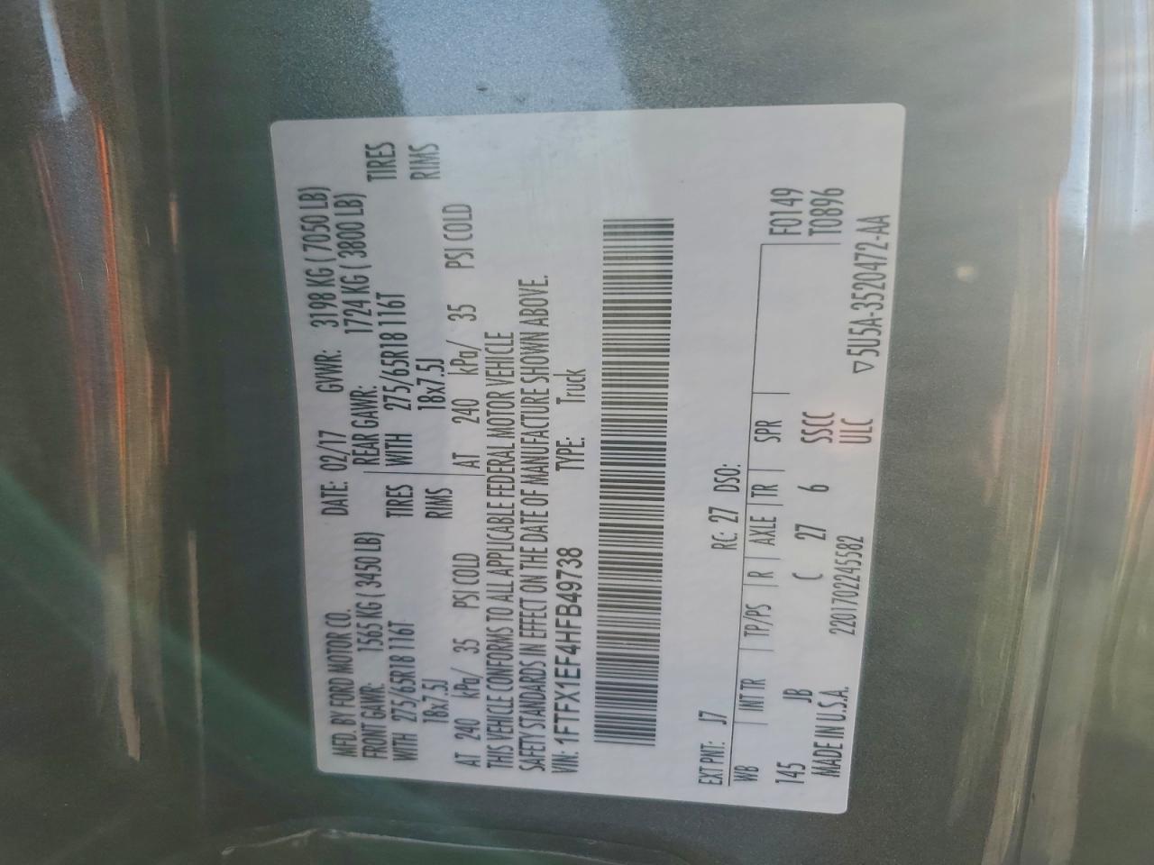 Ford F-150 Super Cab Image 12