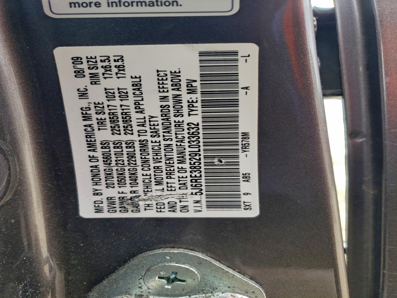 Honda Crv Ex Image 11