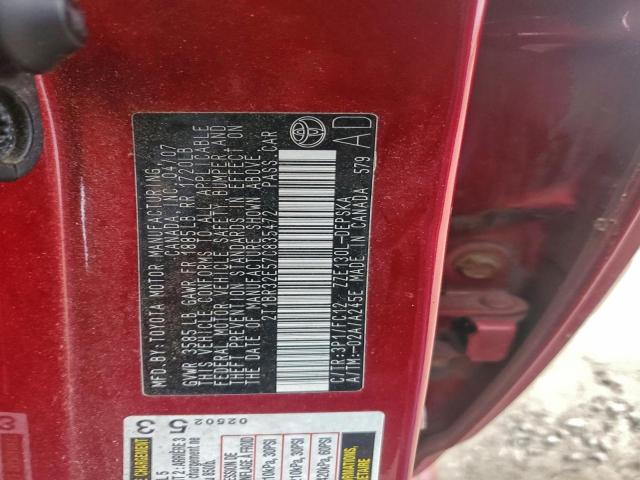 Toyota Corolla Ce Image 8