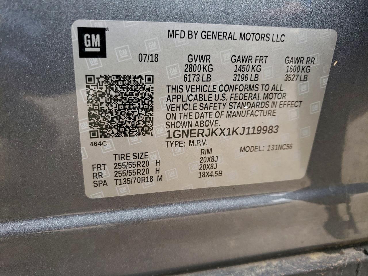 Chevrolet Traverse Rs Image 11